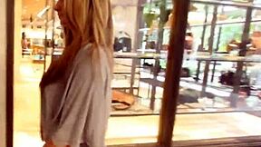 Ever wonder how this curvy milf takes monster cock doggystyle in miami bal harbour public? 😏