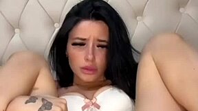 american exchange student teases with solo toy fun