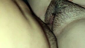 Chubby latina hijastra spreads hairy big pussy for taboo creampie roleplay fuck