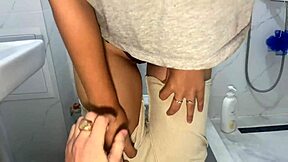 i'm leaking watching this pov pissing close-up on her dirty wet pussy pads