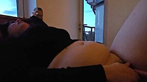 low light quickie delivers bj doggy creampie fingering to curvy latina milf
