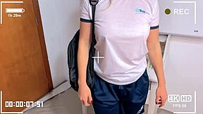 Leaked homemade gay anal: college teen student barebacks teacher's ass outdoors