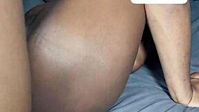Juicy ebony neighbor, if ya wanted this squirting pussy ya shoulda jus asked fer rough doggystyle!