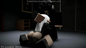 I submit completely as boss rides my cock doggystyle bent over creampie in office game