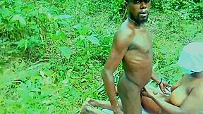 bbc hunts bushy amateurs fucks fat african bbw goddess bent over doggystyle outdoor