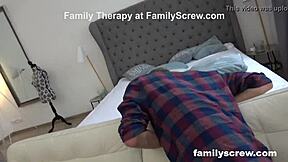 Slutty Maid Pounds Family and Jerks Grandpa's Load