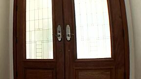 Mika Sparx Bent Over for Creampie Doggystyle from Hung Neighbor