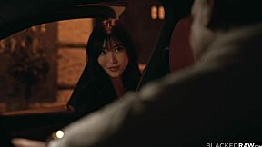 Blackedraw's emiri momota rides stranger's bbc bent over in sultry interracial romp