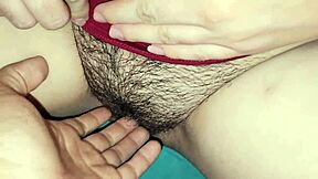 Chubby latina hijastra spreads hairy big pussy for taboo creampie roleplay fuck