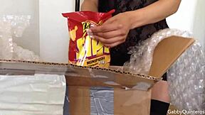 damn gabby quinteros teases her huge tits big ass and wet pussy 😍🔥