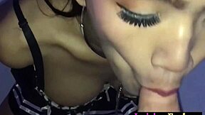 horny ladyboy emmy deep sucks client's hard cock then anal fucked tight asshole