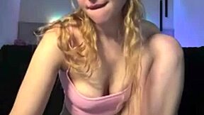 hey check this horny blonde teen masturbating wet