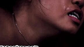 Monster bbc bends over and fucks cheating asian milf wife doggystyle cowgirl rough