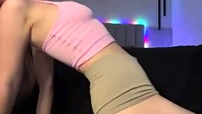 hey check this horny blonde teen masturbating wet