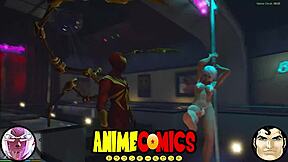 Spider-Man Pounds Prostitute with Monster Cock in Comic Fuck