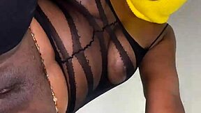 Slim babe dances seductively before fingering wet pussy to orgasm