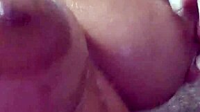 Big Tits Latina Mom Squirts in Bathroom Creampie Doggystyle