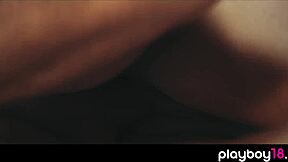 Skinny Colombian Babe's Nice Natural Tits Bounce Wildly as She Fucks Lover Hard!