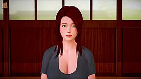 new family game escalates redhead big ass big tits small tits showdown