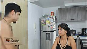 damn this real couple's hard fuck ends with face cumshots