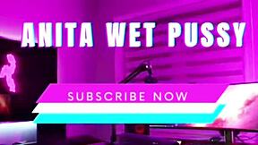 anita's wet pussy gets positioned for neighbor's big black cock doggy