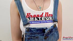 i'm pounding coed cutie annie archer's tight shaved pink pussy so good