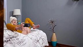 whoa caught my petite stepsis aria banks suckin cock for cash on the side