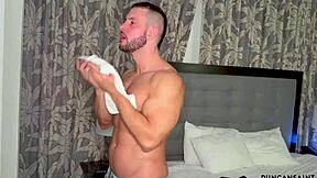 katalina kyle struts in heels to my hotel for big cock lingerie fuck