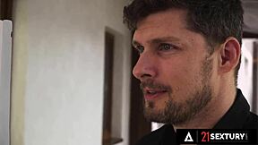 I crave watching horny MILF Tiffany Rousso take brutal DP in both her tight holes so intensely!