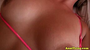 closeup teen bikini anal fingering bent over doggystyle pounding