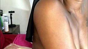 nasty nun in lingerie squirts pussy watching roommate lick ass