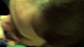 tipsy petite girlfriend deepthroats hungrily