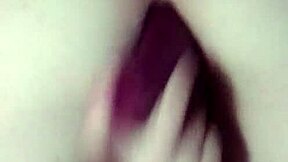 my pussy throbs watching girl plunge dildo deep inside