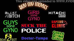 giggles rubs her feet all over giant hot rock at beach backstage