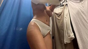 What If Milf's Big Boobs Burst Out Sexy Dresses Fitting Room?