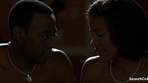 sanaa lathan bares BIG TITS in love 2001 sexy topless scene