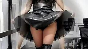 Midlife crisis chapter 2 ode to joi part 1 ai illustrated leather office secretary bukkake orgy dream