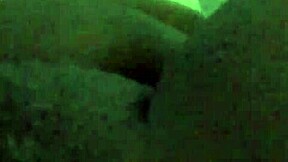 Ebony Amateur Slams Dildo Deep