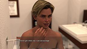 stepdaddy loves watching me shower then golden shower sloppy blowjob 😩💦