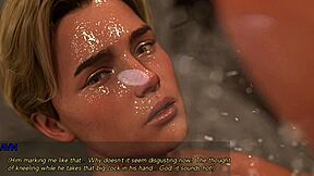 stepdaddy loves watching me shower then golden shower sloppy blowjob 😩💦