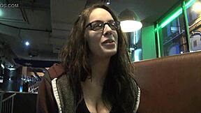 Beauvoir films sneaky upskirt pussy flashes from english girlfriend in public toilet