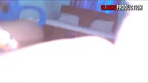 Why is my naughty stepsis always in bikini shaking her narrow ass while tidying my bedroom?