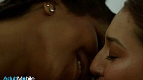 Bella Rolland Reminds Kira Noir Of Last Night's Bedroom Kissing And Licking Session