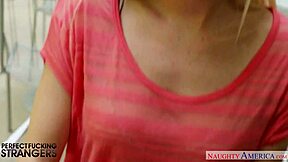 Victoria White Blonde Cutie Fucks Stranger Hardcore