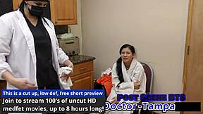 dr tampa trades commissary cash for mya's steamy nurse roleplay