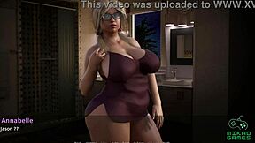 Chubby Crossdresser Roleplays Hospital Mommy Milf In Holiday Game