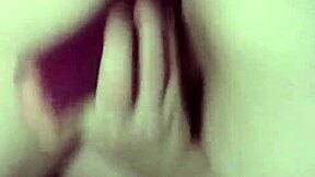 my pussy throbs watching girl plunge dildo deep inside