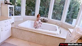 what if step mommy's wet redhead melons wrapped your cock by the pool hub