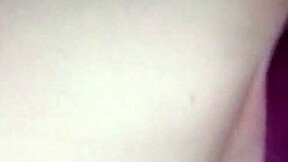 my pussy throbs watching girl plunge dildo deep inside