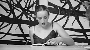 damn amber moores' book has charlie forde fingering her wet cunt hard!